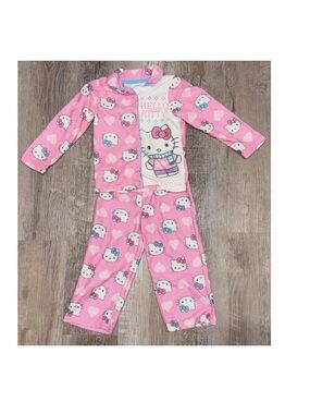 Toddler Girl Hello Kitty Pajamas Size 3T